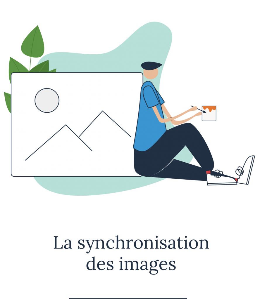 La synchronisation des images